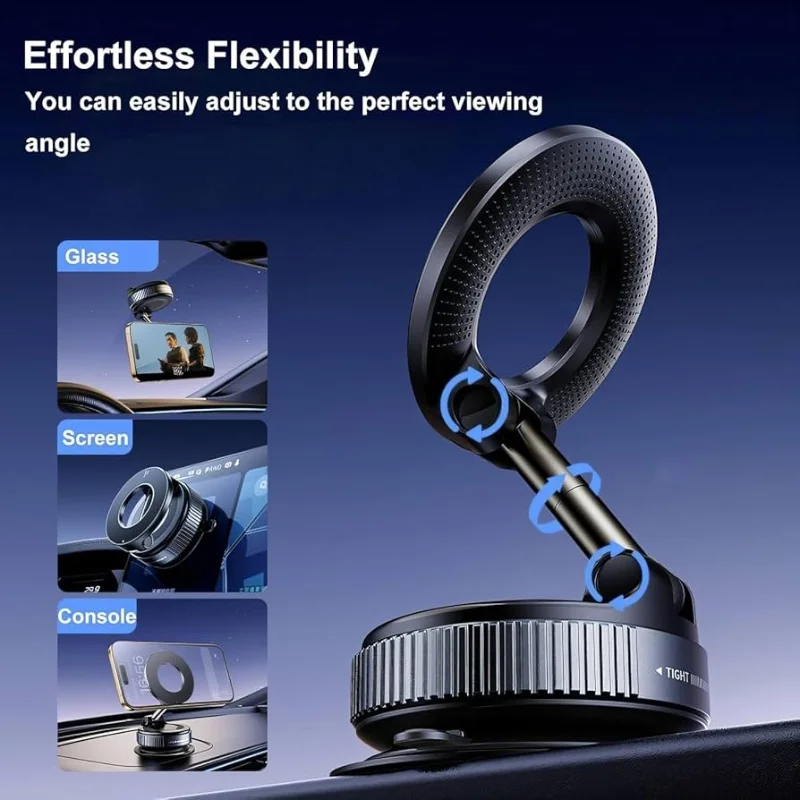 10_1756446142.webp Foldable Magnetic Car Phone Holder | 360° Rotating Suction Mount, Universal