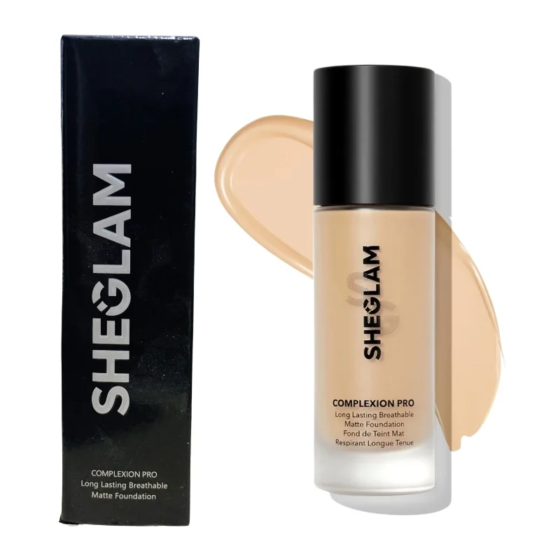 1_1762806104.webp Sheglam Complexion Pro Matte Foundation | Nude | Long Lasting
