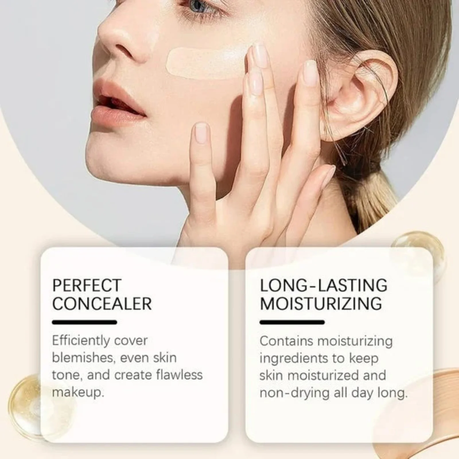 2_1754342729.webp Kashees Eventone Liquid Foundation | High Coverage Long Lasting Radiant Makeup Base 30 ml - Image 3