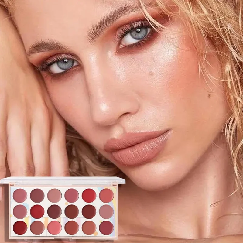 2_1762975882.webp Moccallure Professional 18-Colors Lipstick Kit | Long-Lasting, Hydrating & Compact Makeup Palette - Image 4