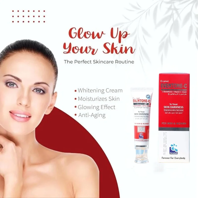3_1763709760.webp Eventone-C Skin Brightening Cream with L-Glutathione & Vitamin C for Radiant, Even-Toned Skin - Image 3