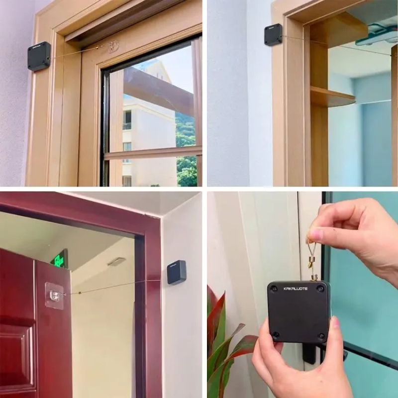 4_1738736520.jpg Portable Automatic Door Closer | Punch-Free Installation | Self-Closing Device with Strong Pull Force
