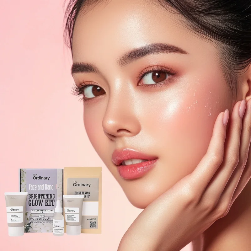 4_1762800355.webp The Ordinary Face & Hand Brightening Glow Kit | Complete Whitening & Hydrating Skincare Set