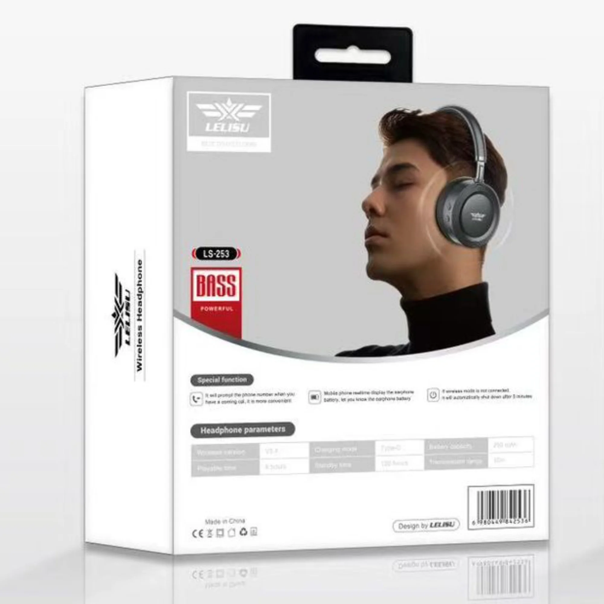 73_1756463952.webp Lelisu LS-253 Wireless Headphones | Bluetooth Over-Ear Headset with Type-C Charging - Image 3