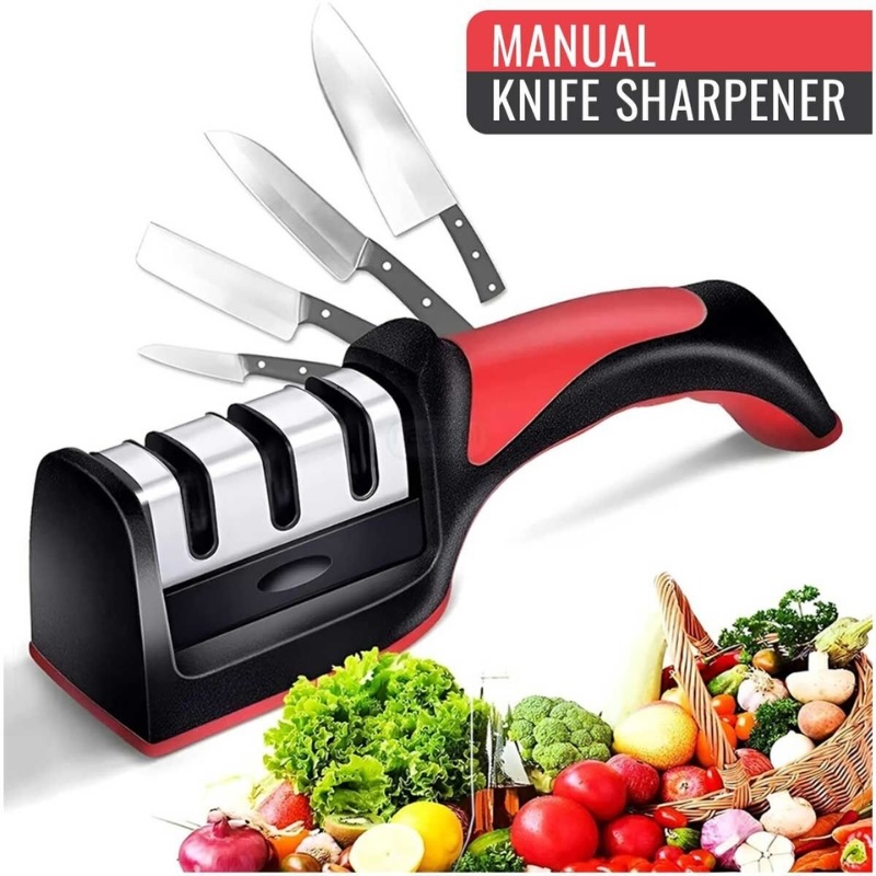 Products 800x800 - 8 3-in-1 Knife Sharpener Set with Ceramic Peeler | 3-Stage Blade Restorer - Image 2