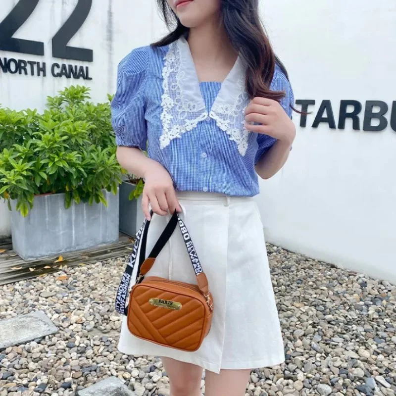 ProductImage-2025-11-25T174717.268_1764074999.webp Brown Leather Handbag for Girls & Women | Stylish Shoulder & Crossbody Bag | Daily Use & Gift - Image 4