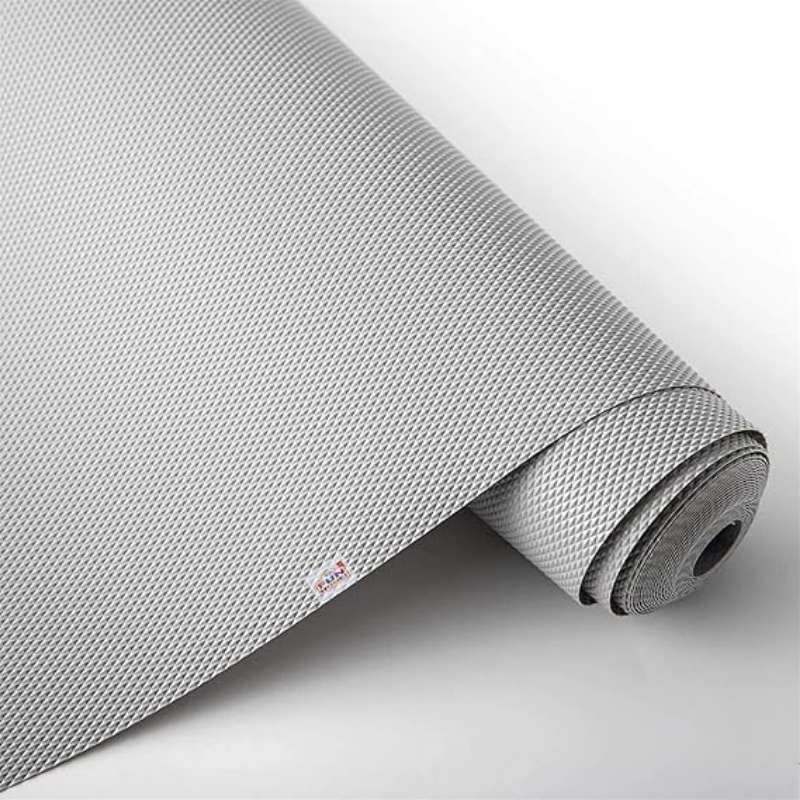 ProductImage66_1754400623.jpg Anti-Slip Fridge & Shelf Mat | Waterproof Washable Liner for Kitchen Drawers Cabinets | Light Grey