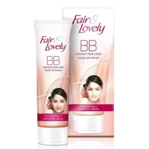 Fair & Lovely BB Cream | Foundation + Fairness Cream (40g) | Radiant Glow & Natural Coverage for All Skin Types